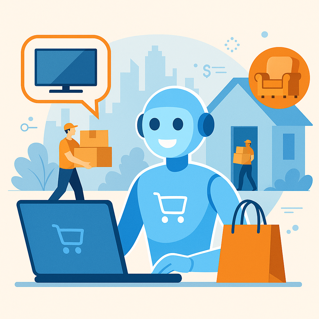 image of a robot developing a Vibe coded agentic assistant